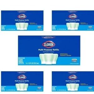 15ct Clorox Multi-Purpose Spray Concentrate 3ct x 5 boxes Citrus Groves Scented